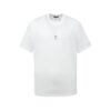 CHRM HRTS T-shirt White Cross Embroidery