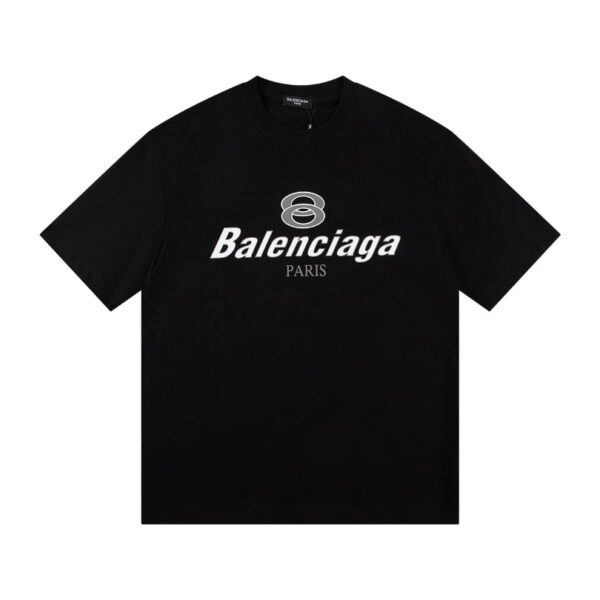 rthrt-1.jpg BLNCG T-shirt Paris Double Rings Logo Black