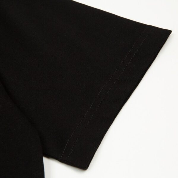 CD T-shirt Black Graphic Logo Couture