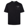 PRD T-shirt Milano Crest Logo Black