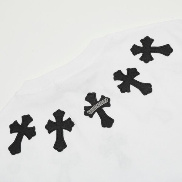 CHRM HRTS T-shirt Cross White