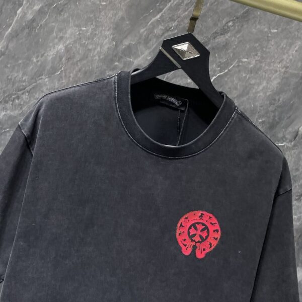 sdfdf0236-11.jpg CHRM HRTS T-shirt Cross Graphic Print