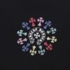 CHRM HRTS T-shirt Multicolor Cross Wreath Black