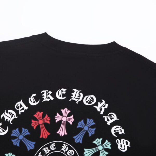 CHRM HRTS T-shirt Multicolor Cross Wreath Black
