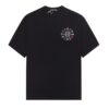 CHRM HRTS T-shirt Multicolor Cross Wreath Black