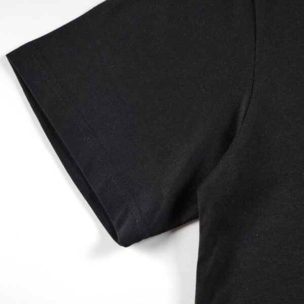 LV T-shirt Blue Graffiti Black Logo