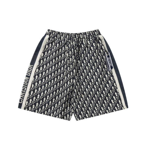 sdvsdv0214-10.jpg CD Shorts Monogram Navy Side Stripes