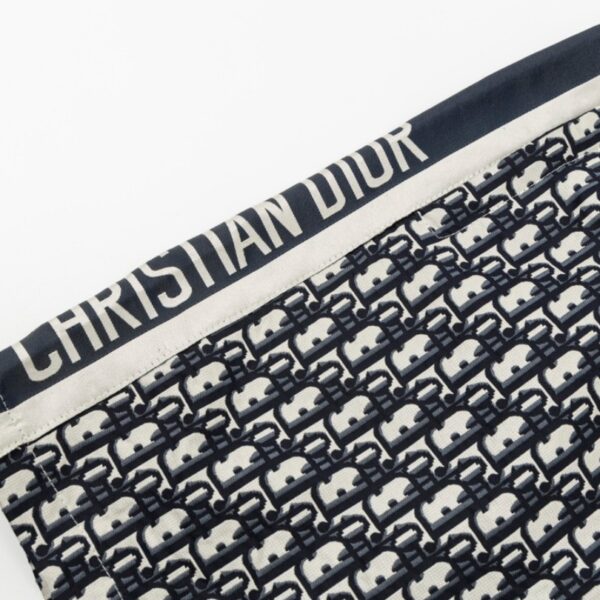 sdvsdv0214-4.jpg CD Shorts Monogram Navy Side Stripes