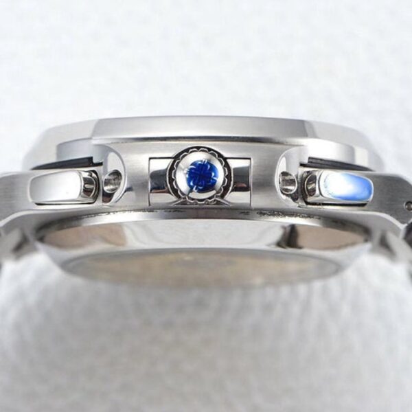 PP Nautilus Chronograph Black Leather