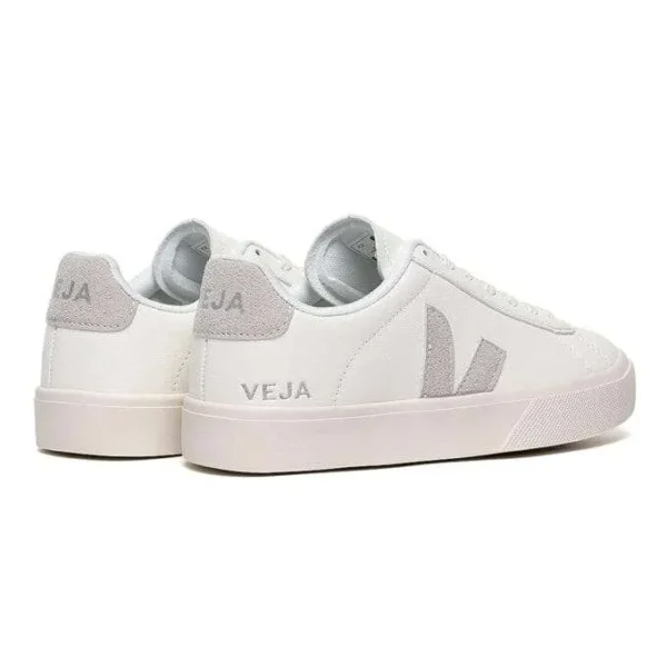 shoes-21.webp Veja Women's Campo Chromefree Leather - White Natural Suede