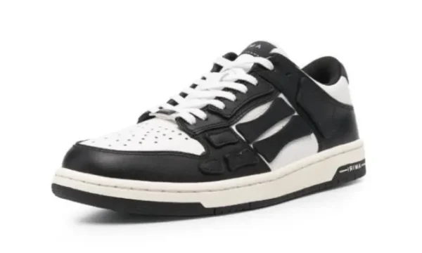 Skel BLACK white low