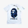 BP T-Shirt by Bathing Ape White/Blue