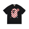BP T-shirt Heart Ape Head Rose Black