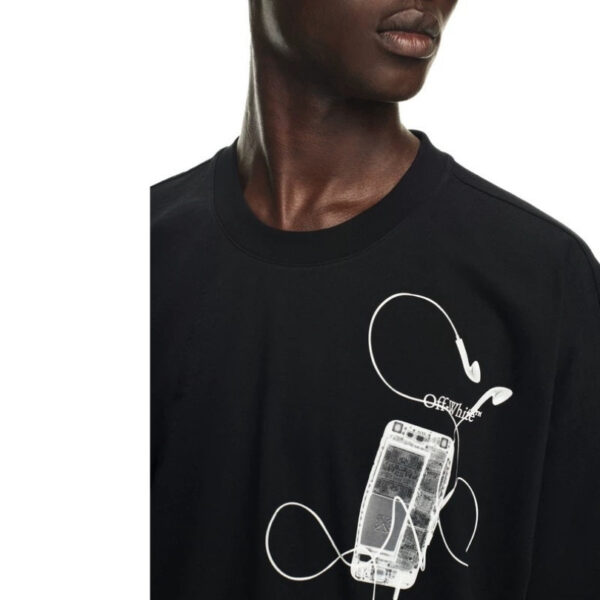OFF-WHT T-shirt X-ray Graphic Design