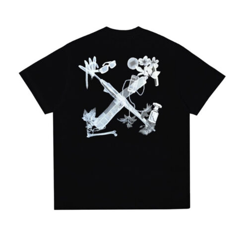 OFF-WHT T-shirt X-ray Graphic Design