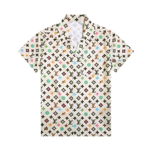 LV T-Shirt Multicolor Monogram Short Sleeve