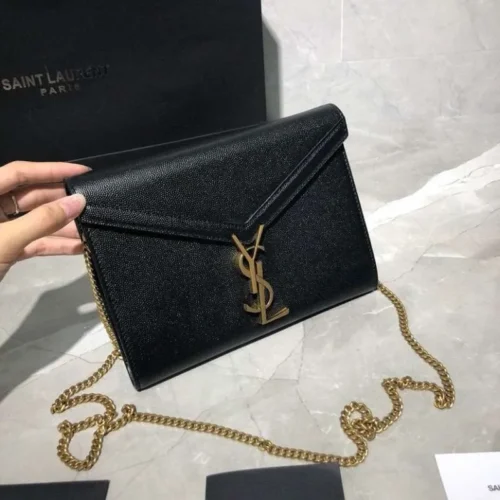 Yves Saint Laurent Cassandra Chain Wallet YSL013
